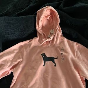 Peach Hoodie - The Black Dog - NWT